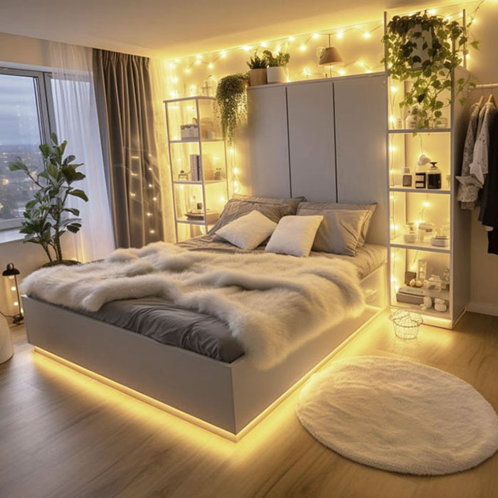 decor phòng ngủ phong cách trẻ trung